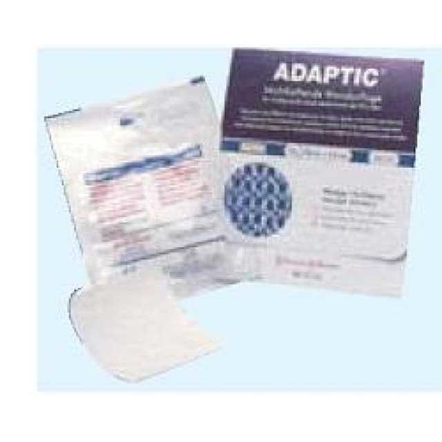 Adaptic Med – 10 sterile Kompressen 7,6 × 20,3 cm
