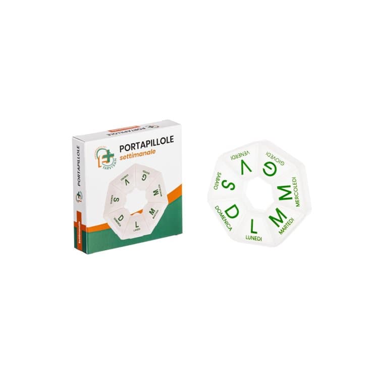 Pillendose Wochenplaner – Farvisan