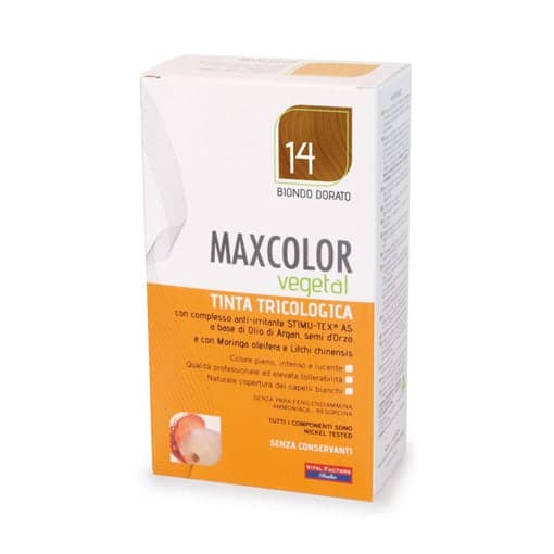 Max Color Vegetal Haarfarbe Nr. 14 – 140 ml