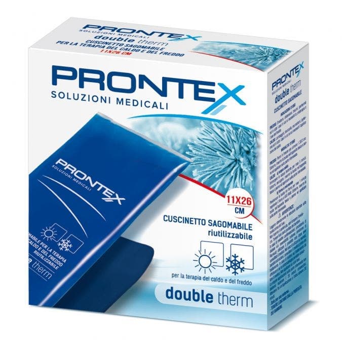 Double Therm Gelkissen 20x10 cm – Warm-Kalt-Kompresse