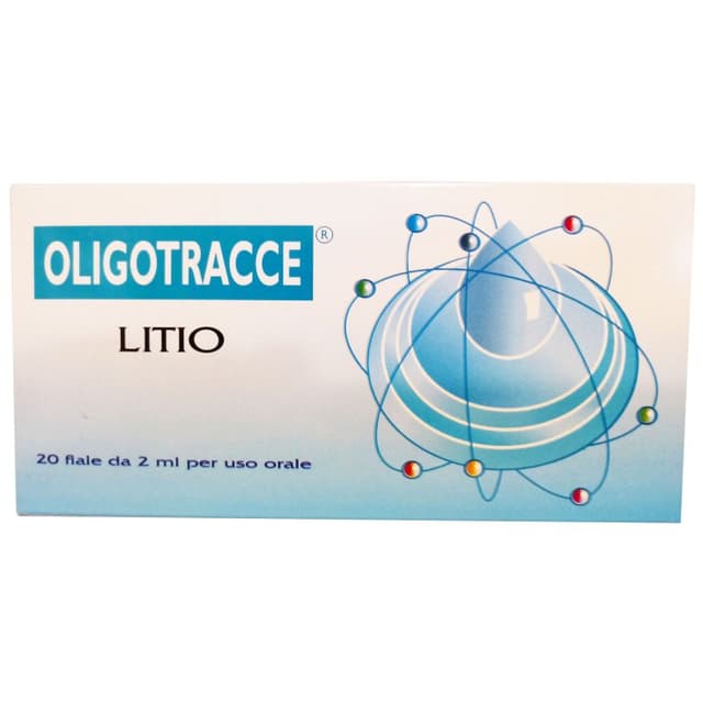 Oligotracce Lithium – 20 Ampullen à 2 ml