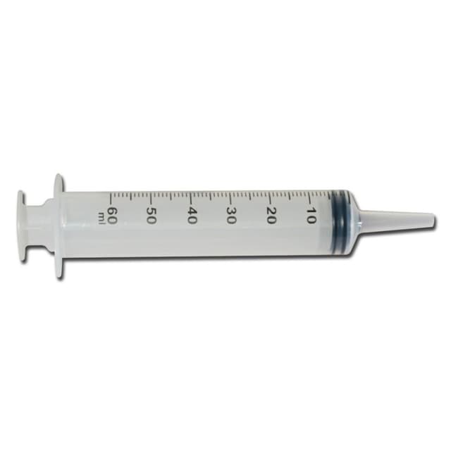 Einmalspritze 60 ml mit Katheter-Konus, 1 Stück