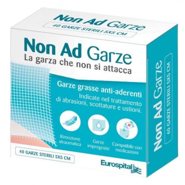 Nonad Sterile Gaze 5x5 cm – 40 Stück
