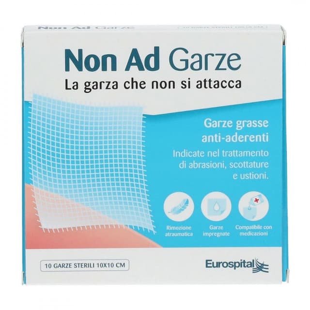 Nonad Sterile Gaze 10x10 cm – 10 Stück
