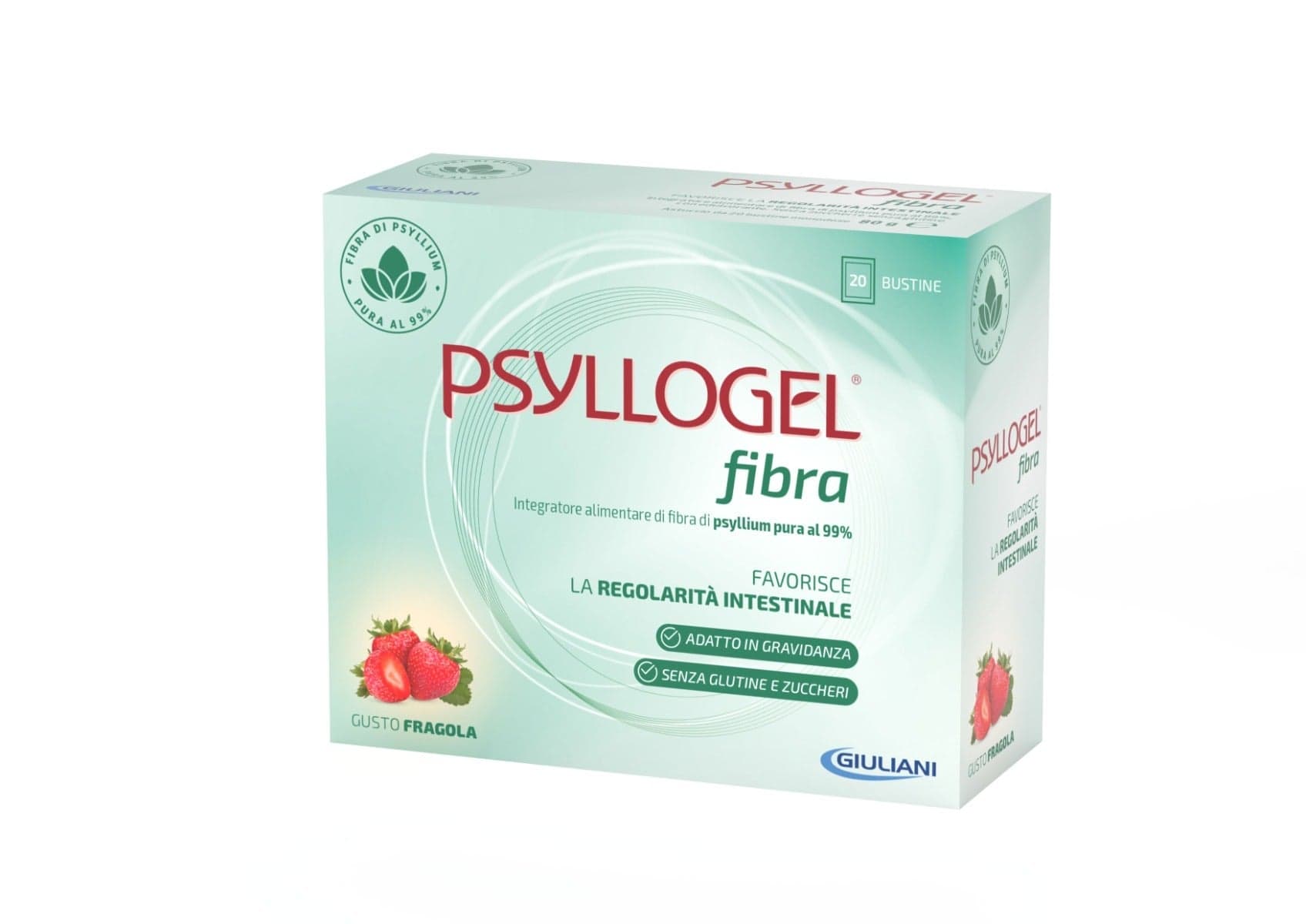 Psyllogel Fragola – 20 Beutel