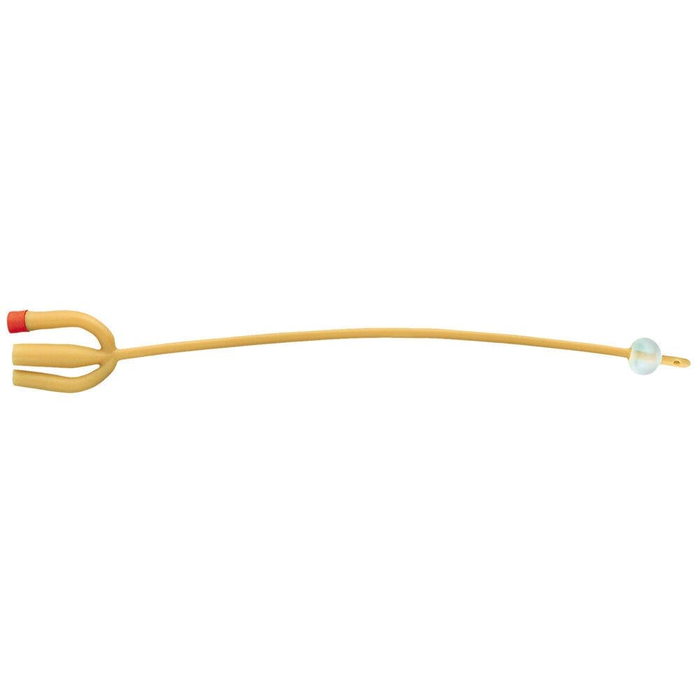 Foley-Katheter Latex 3-Wege CH 18 – Dauerkatheter mit Ballon