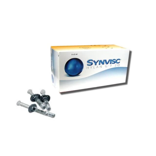 Synvisc Sir Ac Ialur – 3 Spritzen à 2 ml