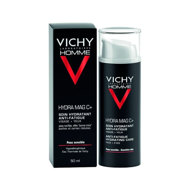 Vichy Homme Hydra Mag C Gesichts- & Augenpflege – 50 ml