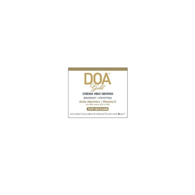 DOA Gold Tagescreme Feuchtigkeitscreme Gesicht