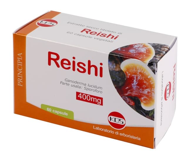 Reishi Extrakt Trocken KOS – 60 Kapseln à 400 mg