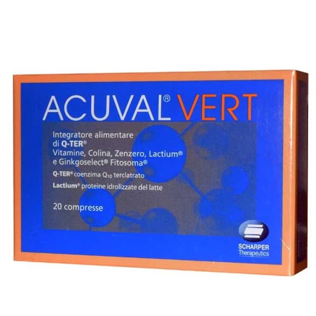 Acuval Vert – 20 Tabletten à 1,2 g