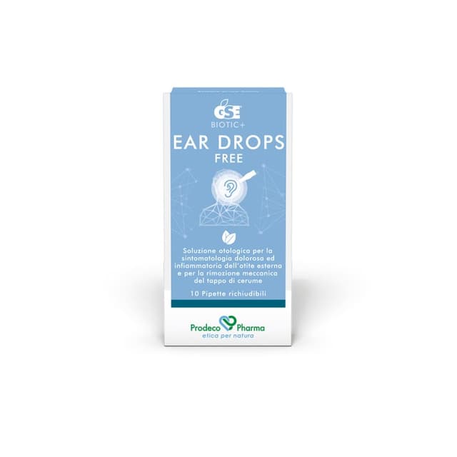 GSE EAR DROPS FREE 10PIP 0,3ML