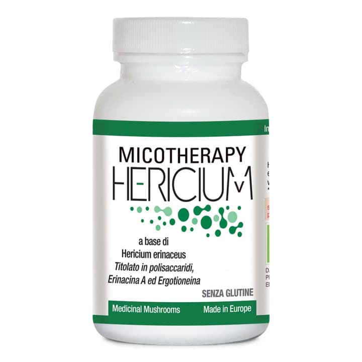 Micotherapy Hericium – 30 Kapseln Nahrungsergänzungsmittel