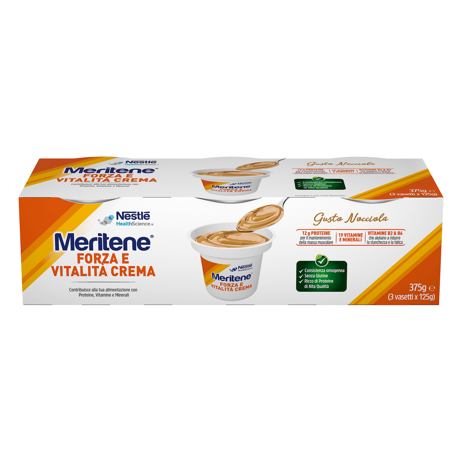 MERITENE CREME NOCCIOLA 3X125G