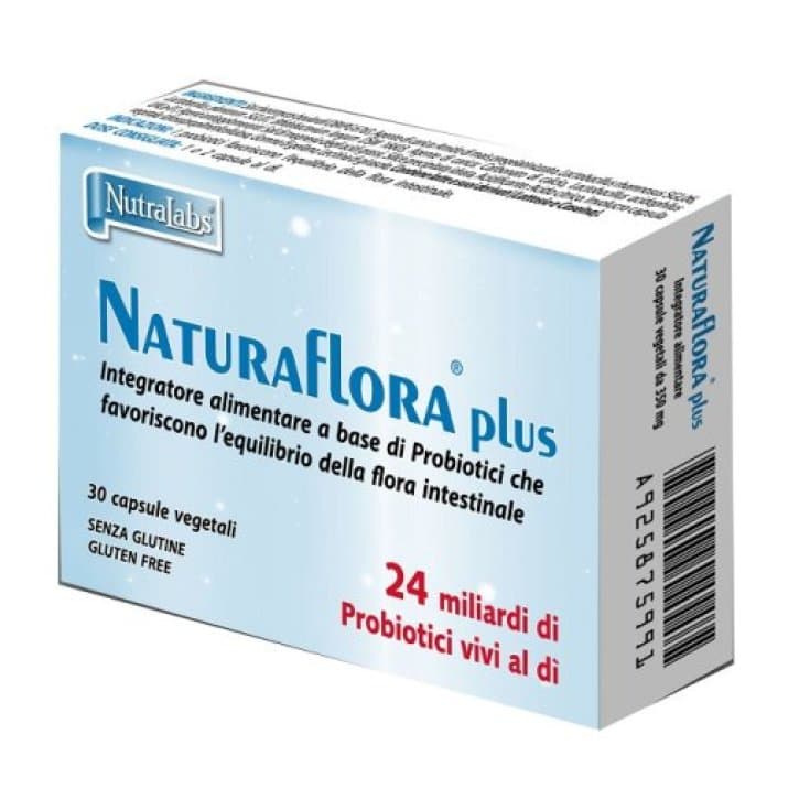 NaturaFlora Plus – 30 Kapseln mit Milchsäurebakterien-Kulturen