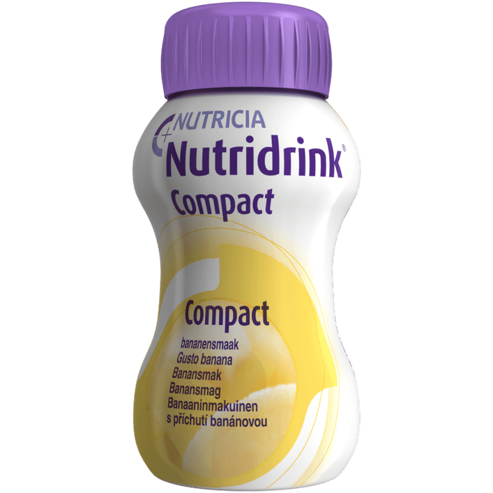 Nutridrink Banane – 4 x 200 ml hochkalorische Trinknahrung