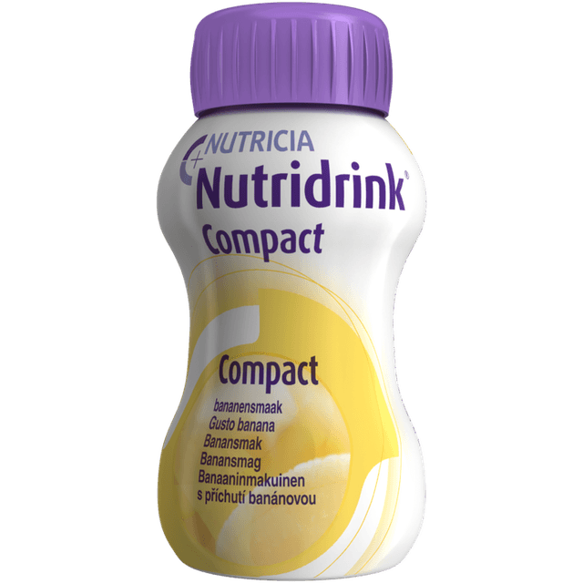 Nutridrink Banane – 4 x 200 ml hochkalorische Trinknahrung