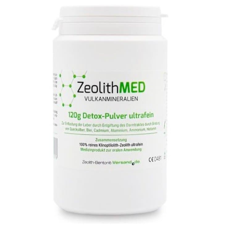 ZEOLITE MED DETOX POLV 120G EBV