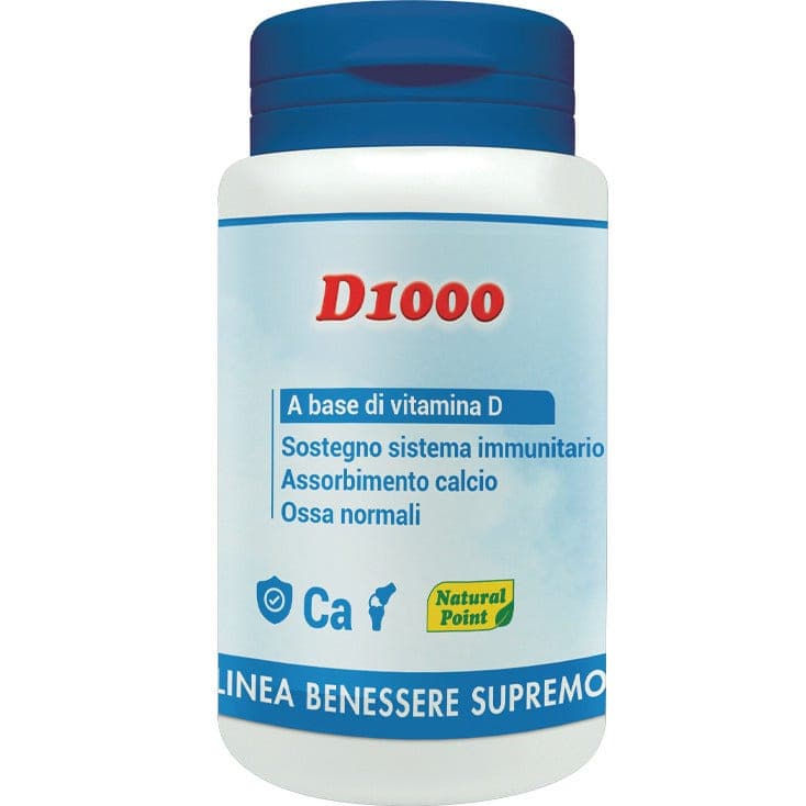 Natural Point D1000 Vitamin D3 – 70 Kapseln
