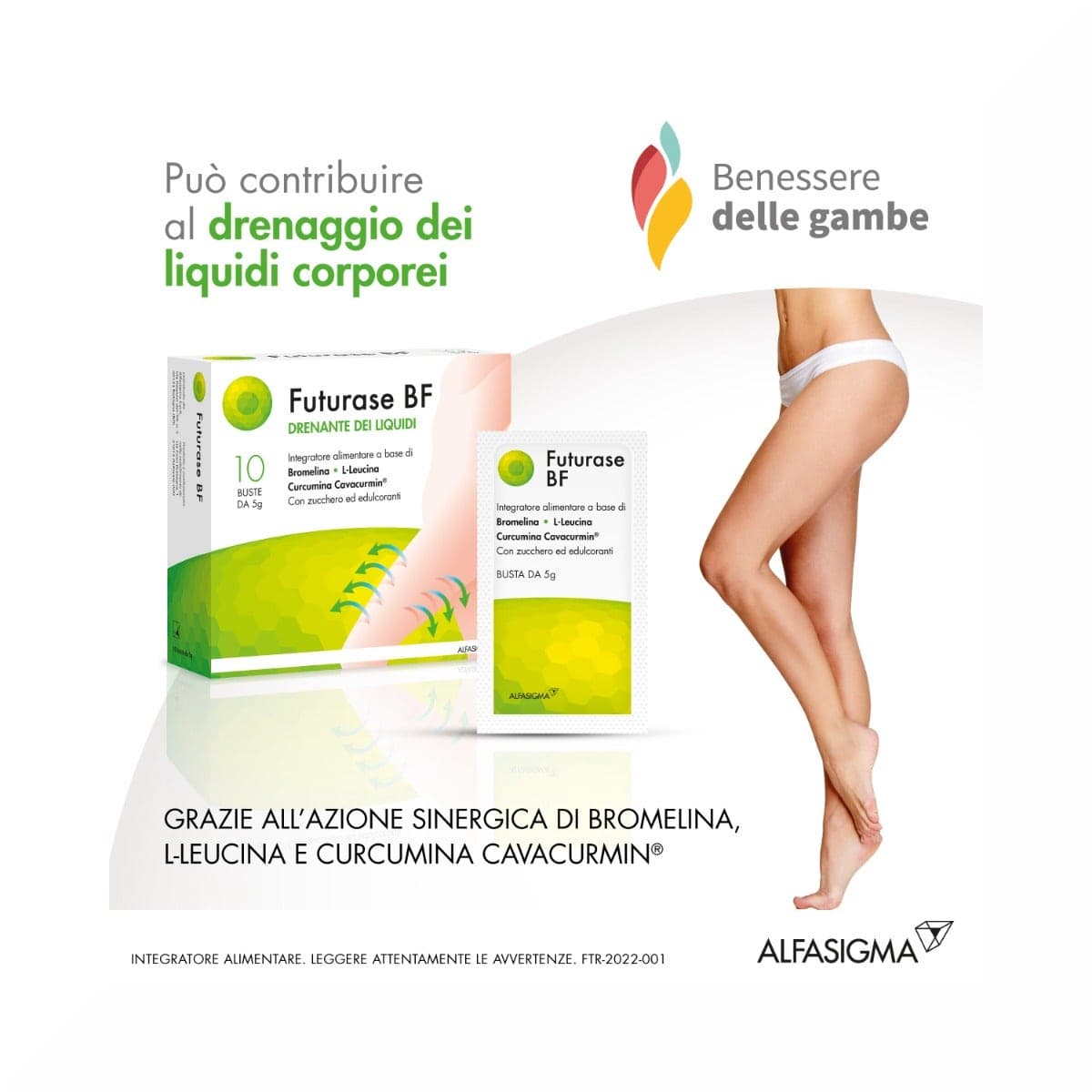 L-Leucin + Curcuma – 10 Beutel à 5 g | Futurase BF
