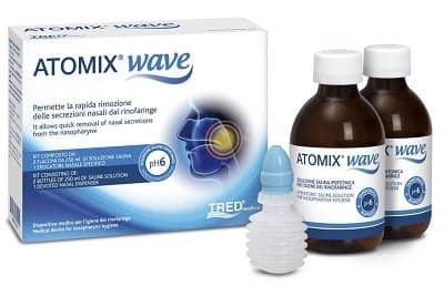 Atomix Wave rhinopharyngeale Nasendusche – Zubehör zur Nasenhygiene