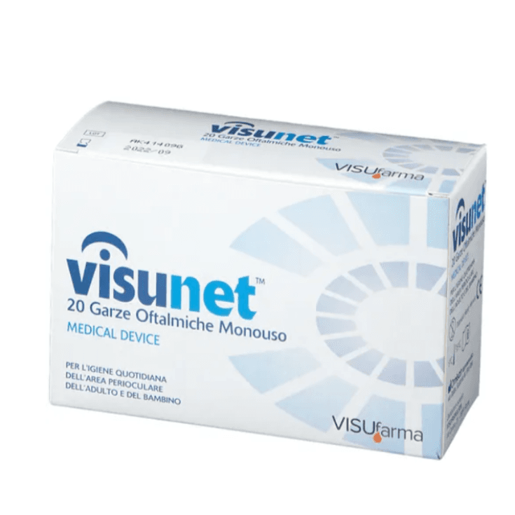 VISUNET GARZA OFTALMICA 20PZ