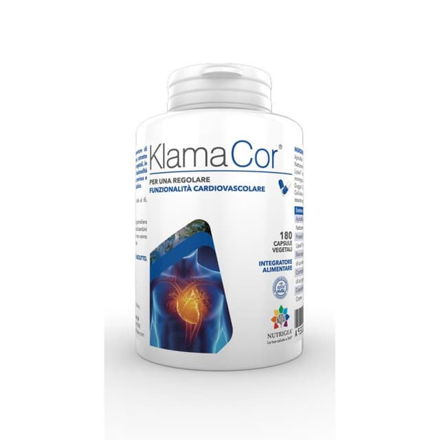 Klamacor Veg – 180 vegetarische Kapseln