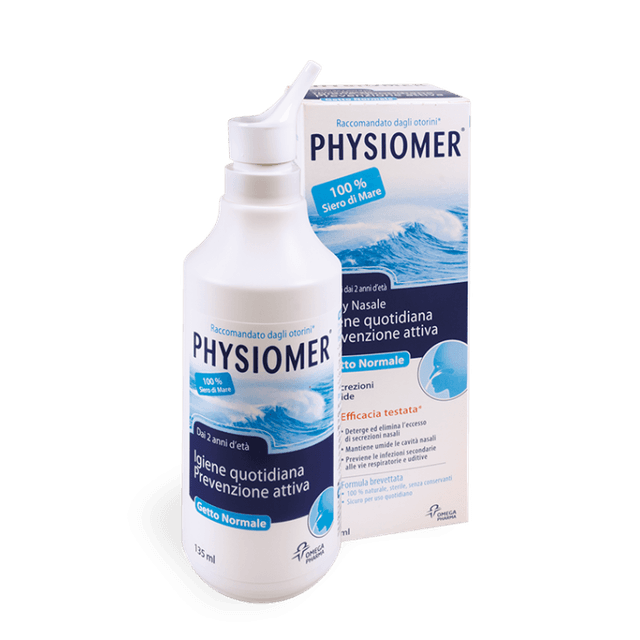 Physiomer Csr Nasenspray normaler Strahl – Meerwasser-Nasenspray