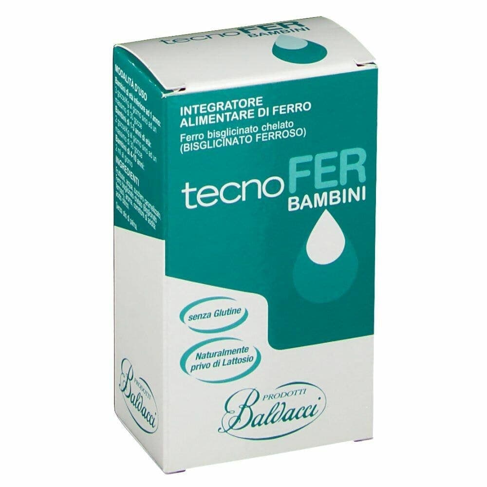 Eisen – 30 ml Tropfen für Kinder | Tecnofer Bambini