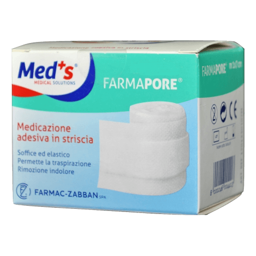 Zabban Meds Pore Medic Fixiervlies 1 m x 10 cm – Rolle