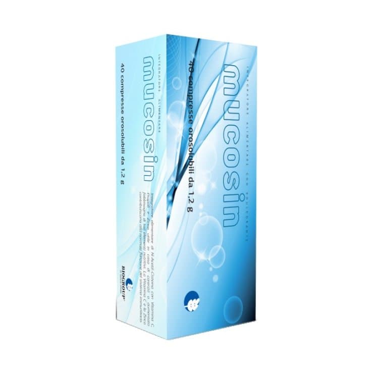 MUCOSIN INTEG 40CPR 1200MG