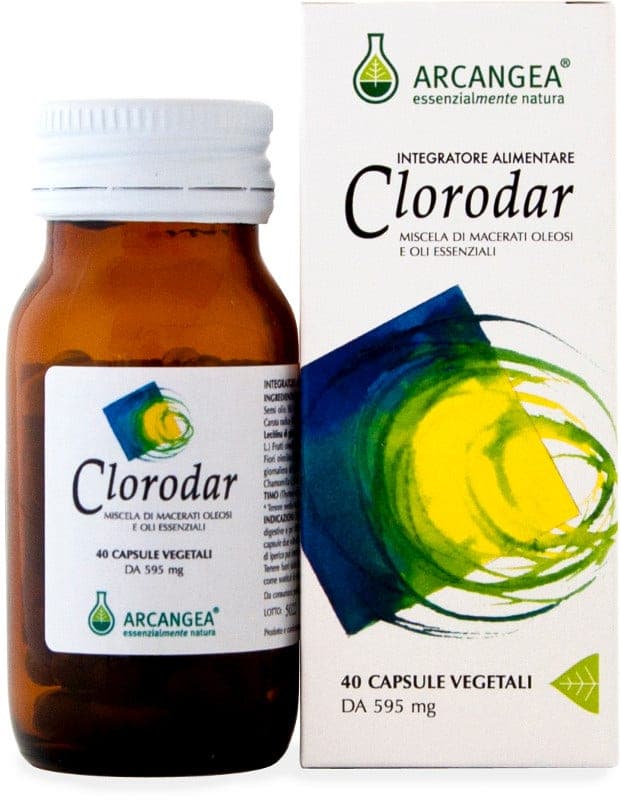 Clorodar Arcangea – 100 pflanzliche Kapseln mit Chlorophyll