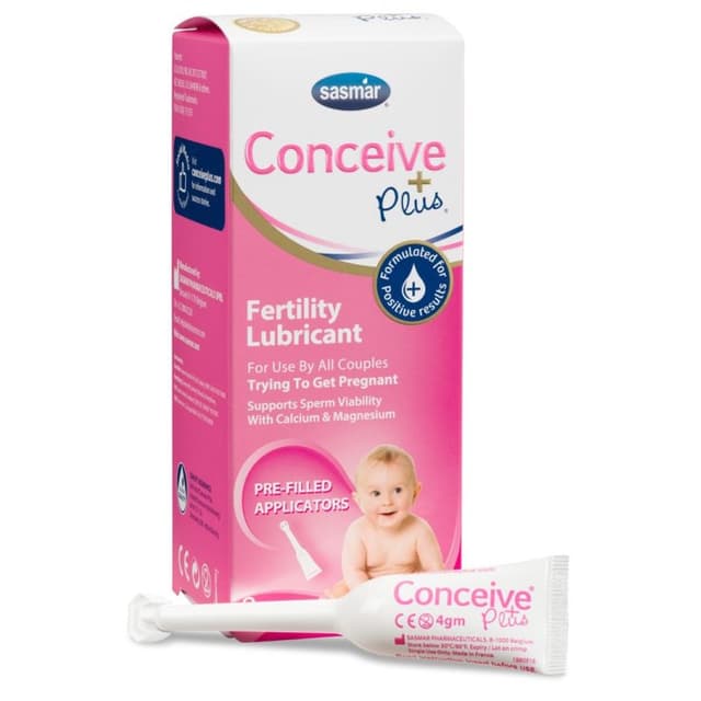 Conceive Plus Vaginales Gleitmittel 8×4 g