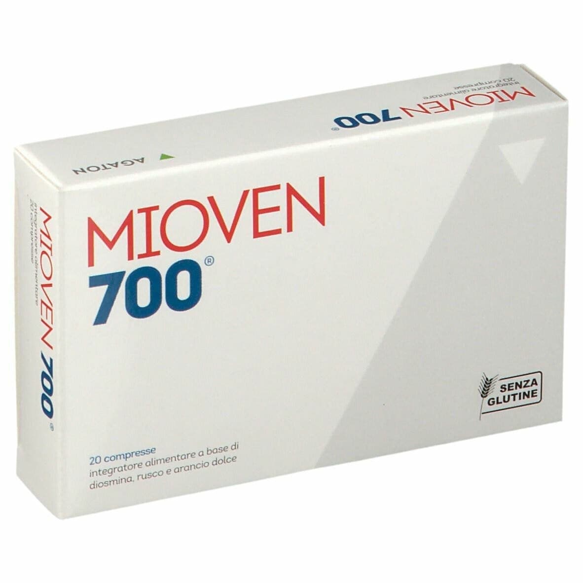 Diosmin + Mäusedorn (Ruscus) – 20 Tabletten | Mioven 700