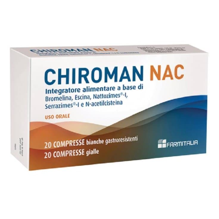 Chiroman NAC – 20 Tabletten + 20 Kapseln