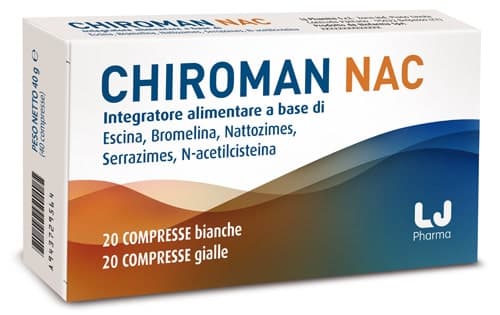 Chiroman NAC – 20 Tabletten + 20 Kapseln