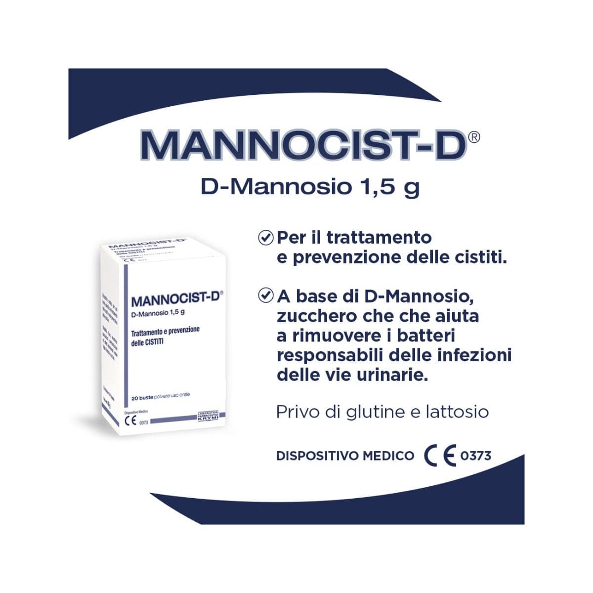 Mannocist D – 20 Beutel