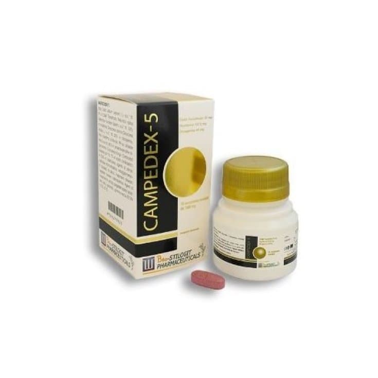 Campedex-5 – 15 ovale Tabletten