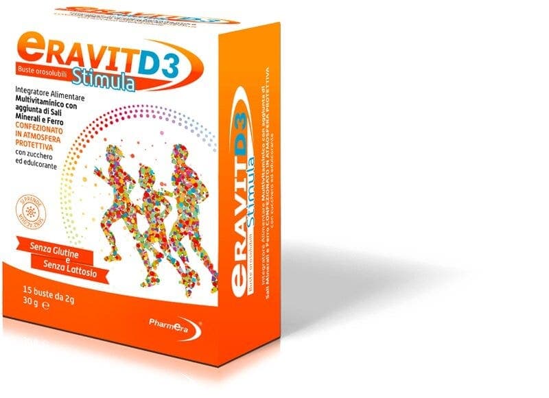 Magnesium + Multivitamine – 15 Beutel à 2 g | ERAVIT D3 Stimula