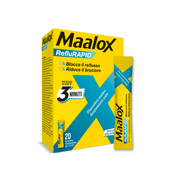 MAALOX REFLURAPID 20BUST