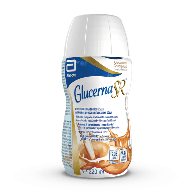 Glucerna SR Trinknahrung Schokolade – 220 ml Flasche