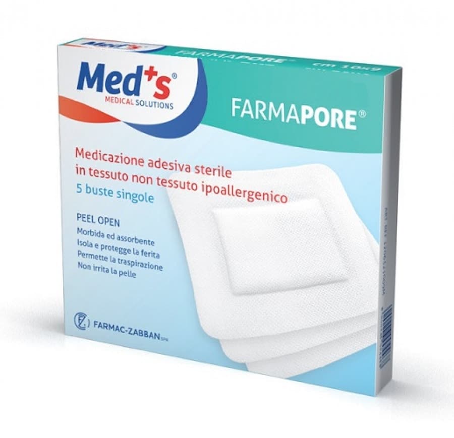 Meds Medic selbsthaftender Wundverband 15x15 cm – 5 Stück