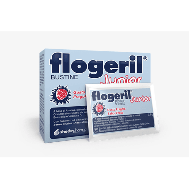 Flogeril Junior Fragola – 20 Beutel