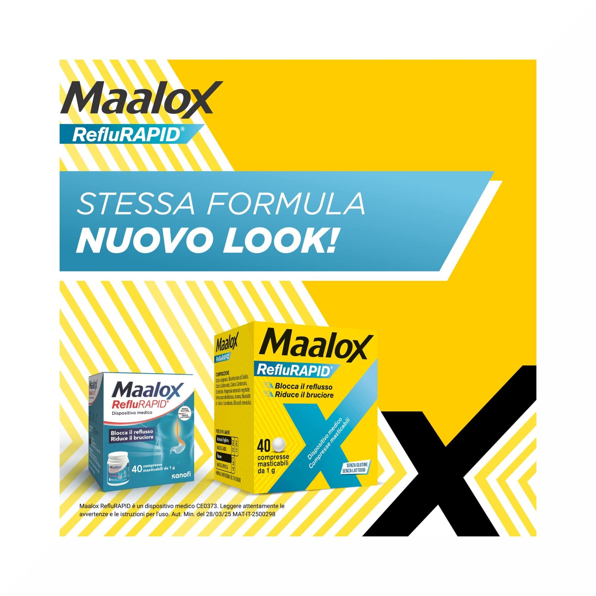 Maalox Reflurapid – 40 Tabletten