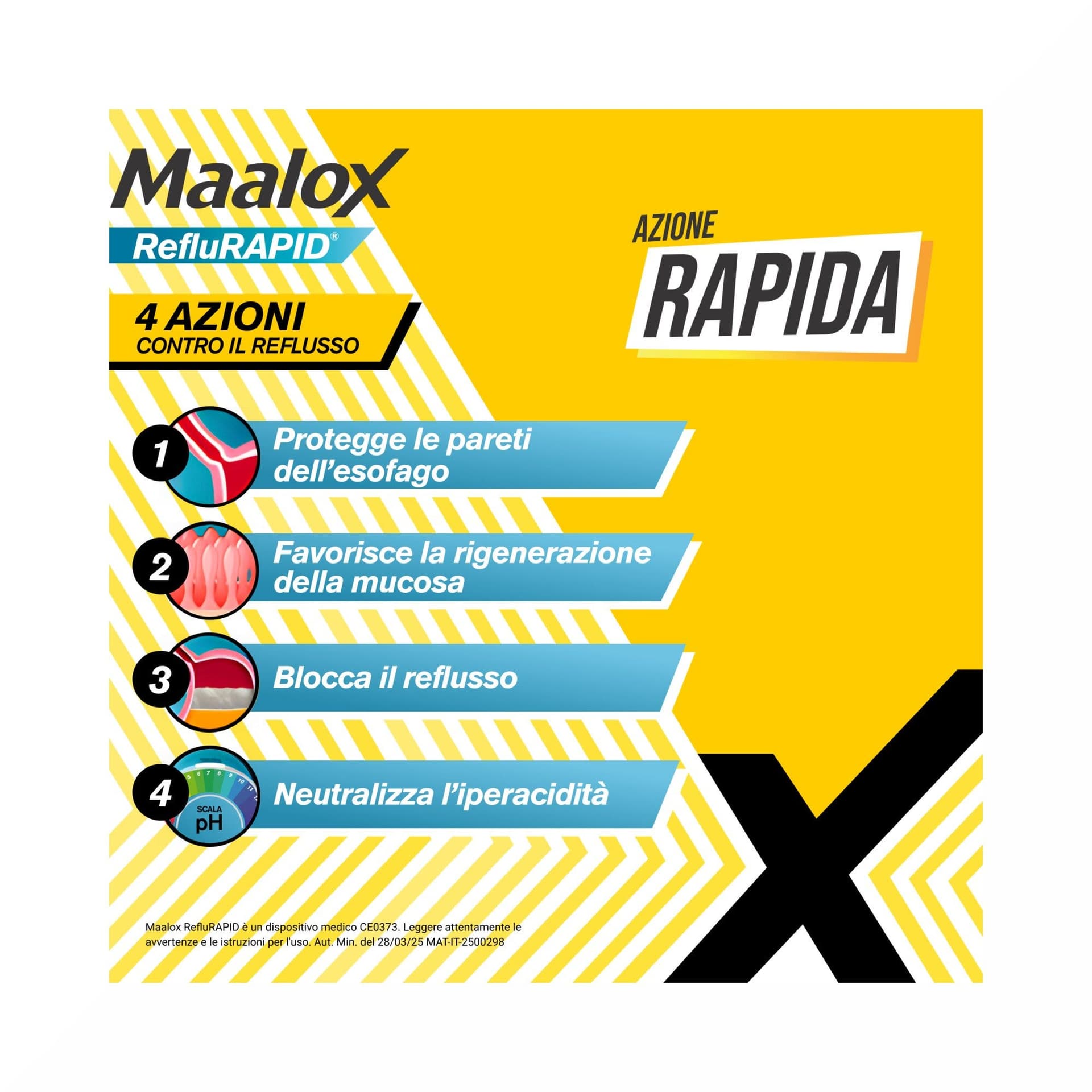 Maalox Reflurapid – 40 Tabletten