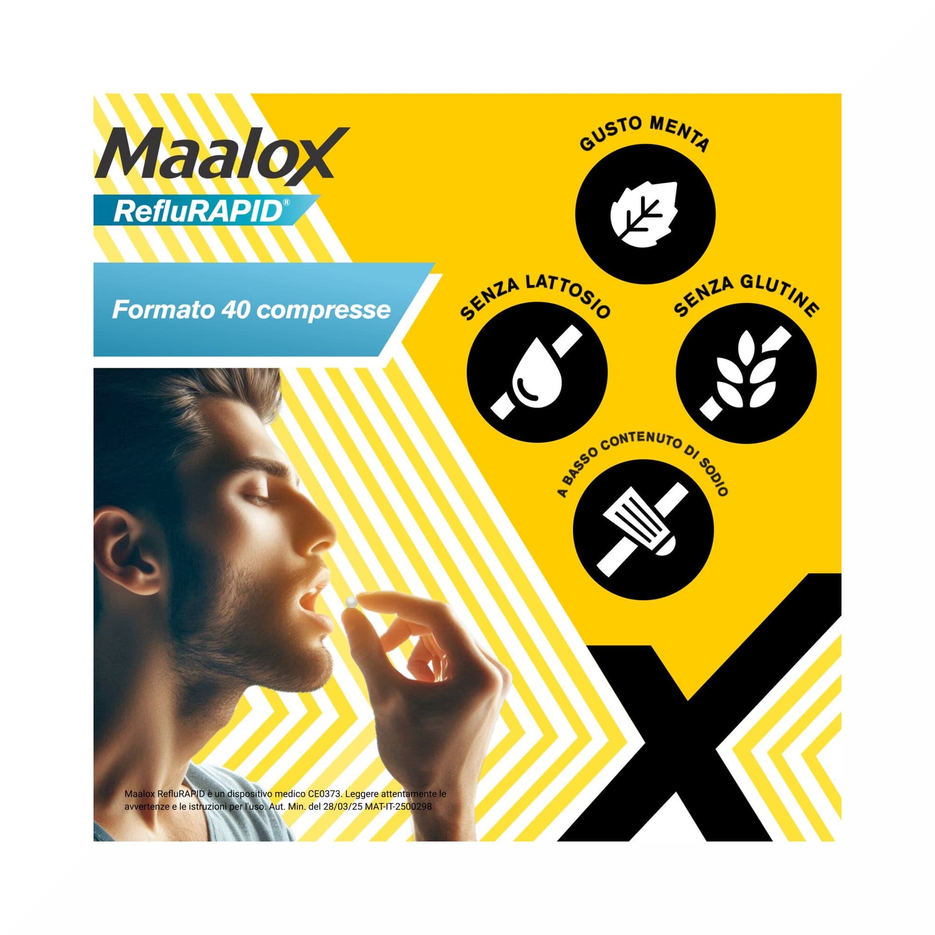 Maalox Reflurapid – 40 Tabletten
