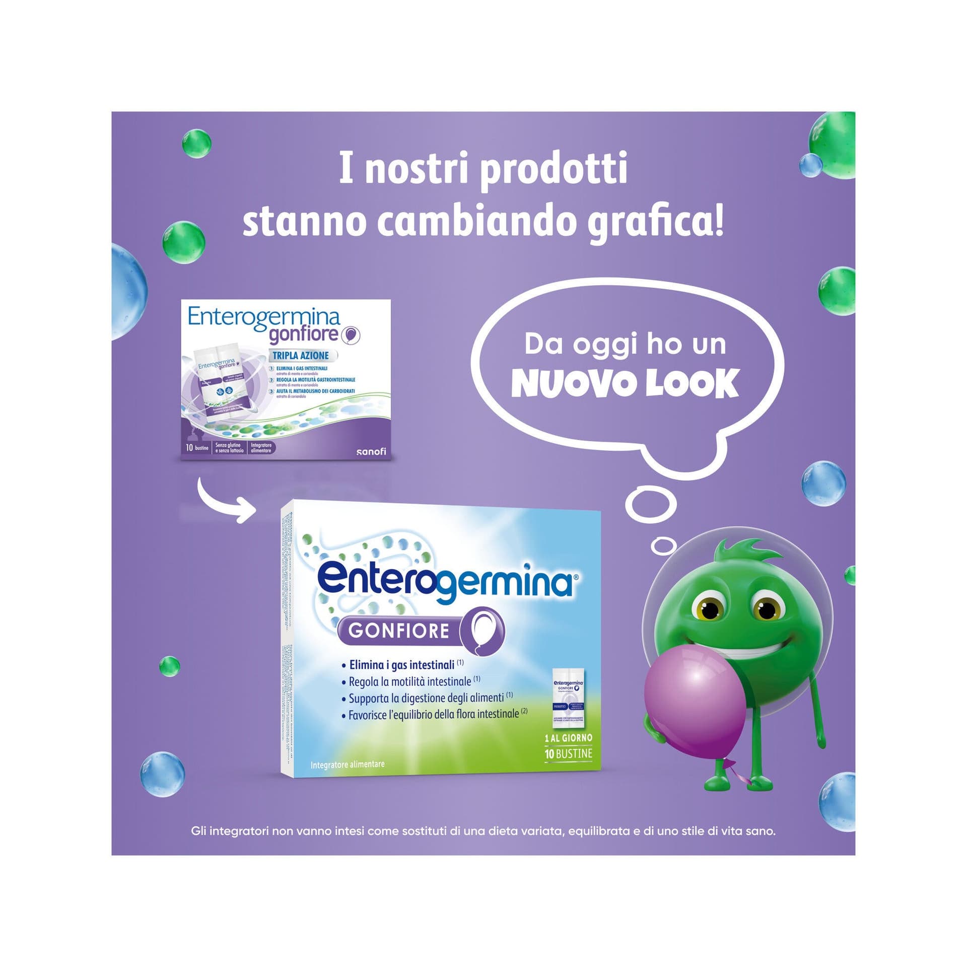 Enterogermina Gonfiore – 10 Beutel Probiotikum