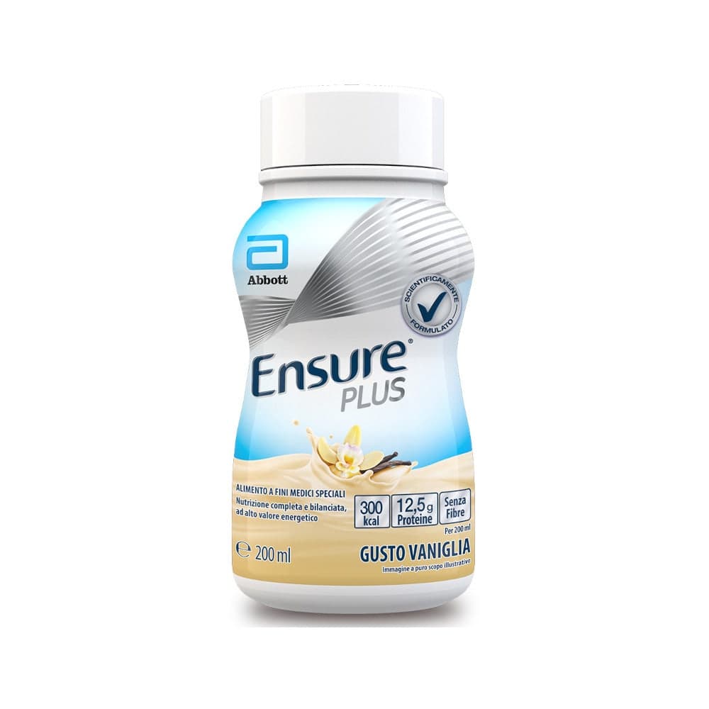 Kalium + Magnesium – 4x200 ml Trinknahrung | Ensure Plus Vanilla
