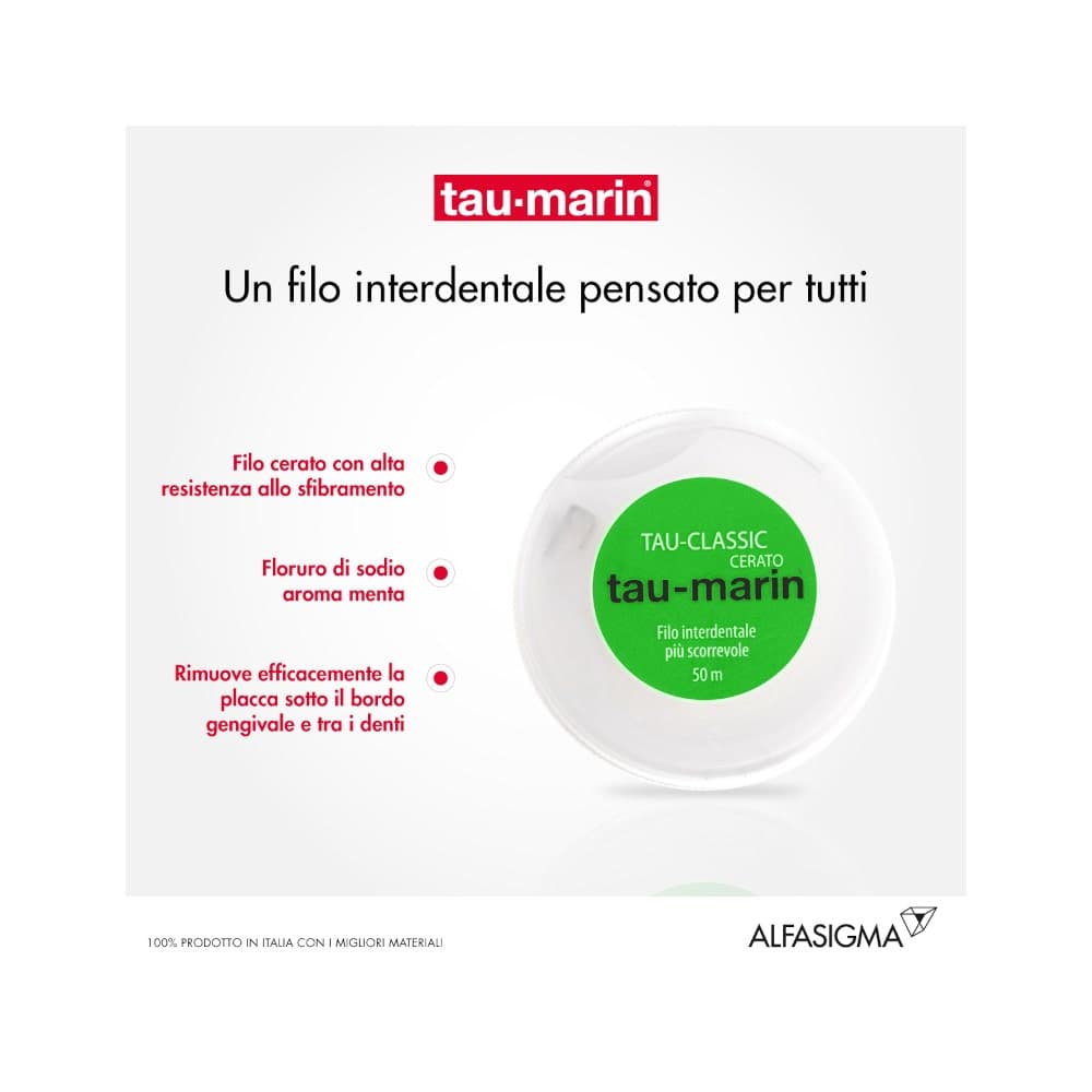 Taumarin Zahnseide klassisch – 50 ml