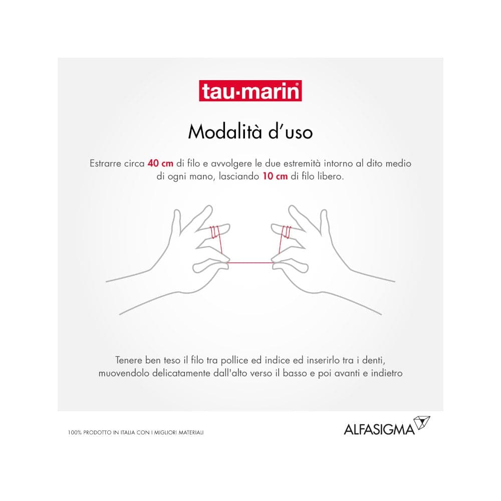 Taumarin Zahnseide klassisch – 50 ml